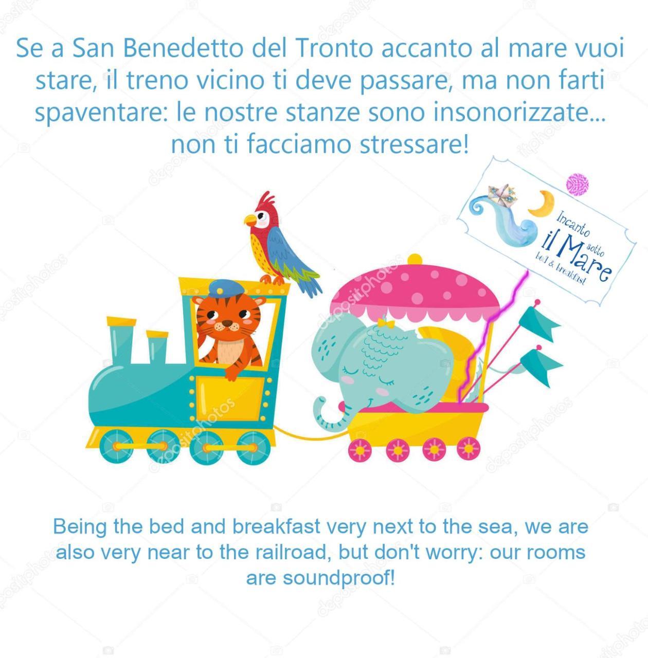 B&B Incanto Sotto Il Mare ซัน เบเนเดตโต เดล ตรอนโต ภายนอก รูปภาพ